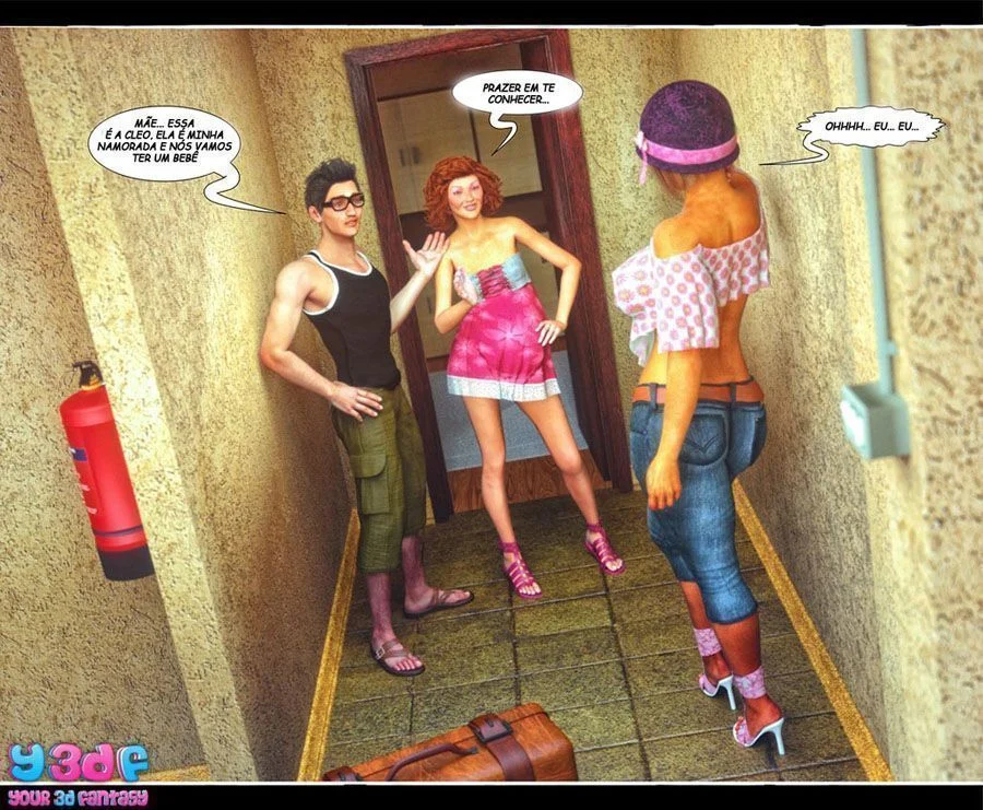 Hentai 3D incesto: Quadrinhos eróticos de sexo com a mamãe – Hentai 3D – Tradução Em Português