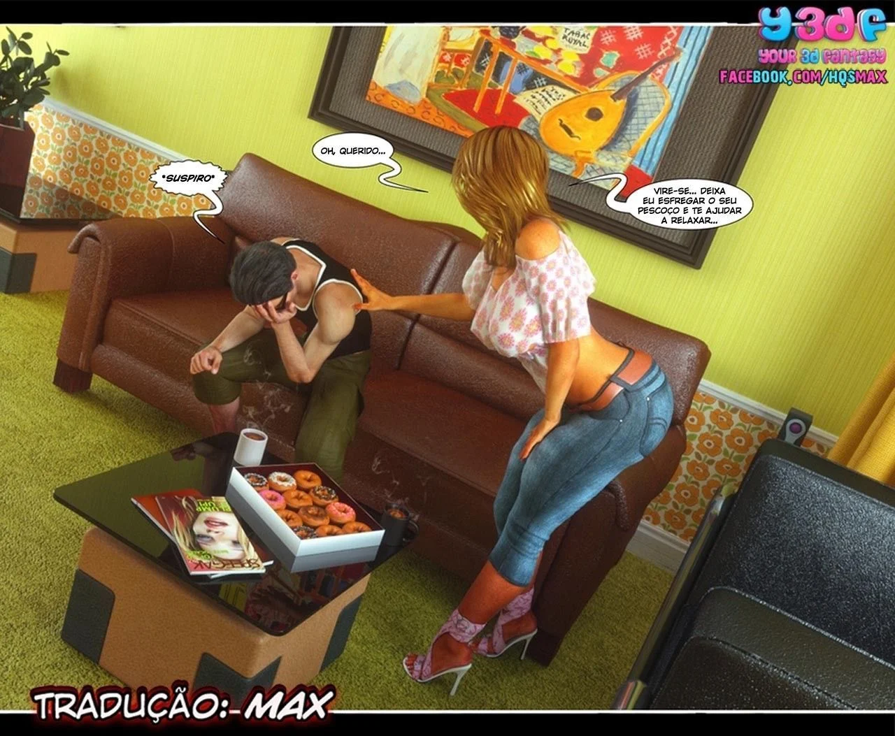 Hentai 3D incesto: Quadrinhos eróticos de sexo com a mamãe – Hentai 3D – Tradução Em Português