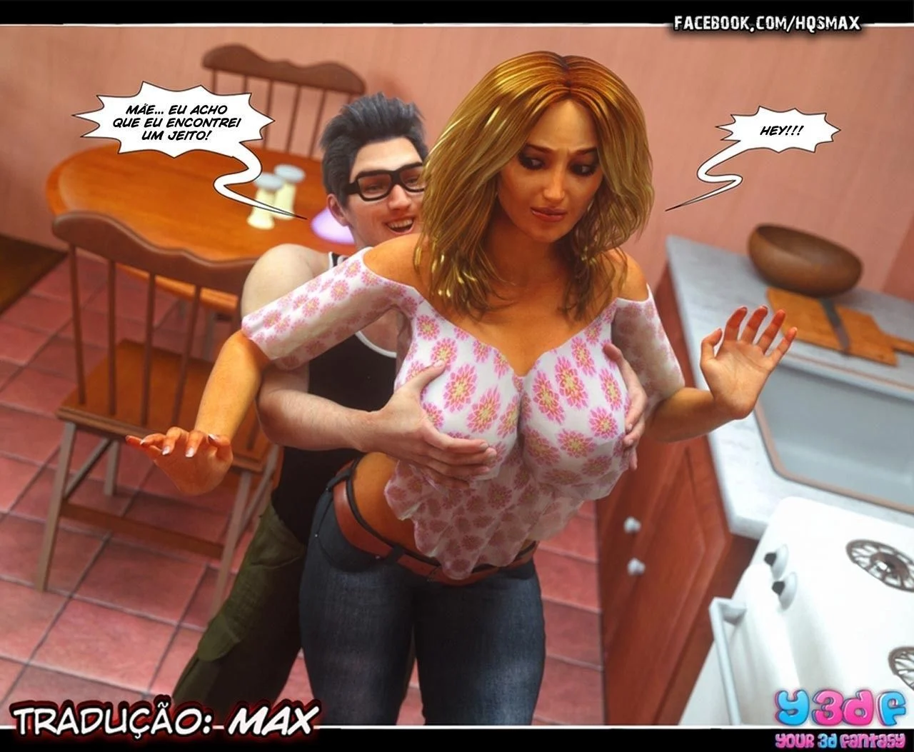 Hentai 3D incesto: Quadrinhos eróticos de sexo com a mamãe – Hentai 3D – Tradução Em Português