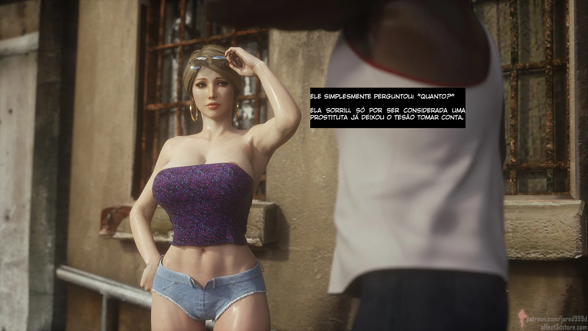 Hentai 3D Inter – Hentai Interracial – Alta Qualidade - Traduzido