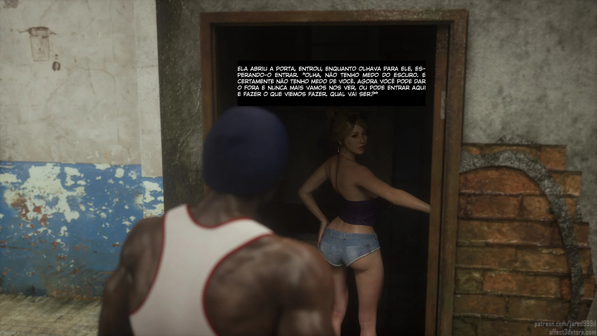 Hentai 3D Inter – Hentai Interracial – Alta Qualidade - Traduzido