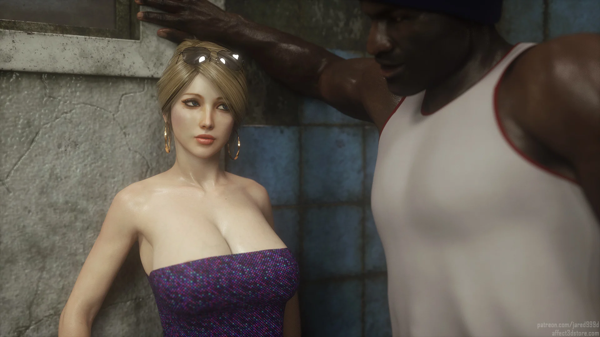 Hentai 3D Inter – Hentai Interracial – Alta Qualidade - Traduzido