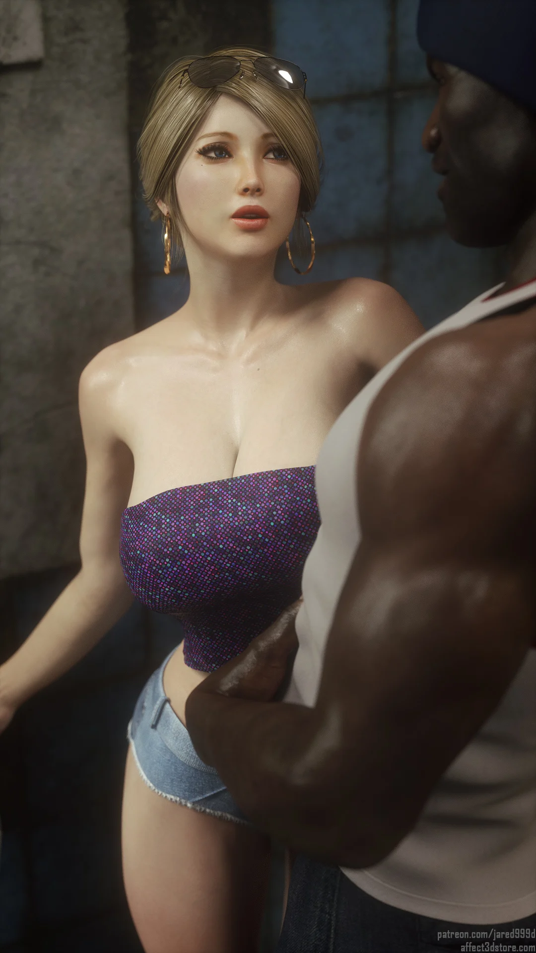 Hentai 3D Inter – Hentai Interracial – Alta Qualidade - Traduzido