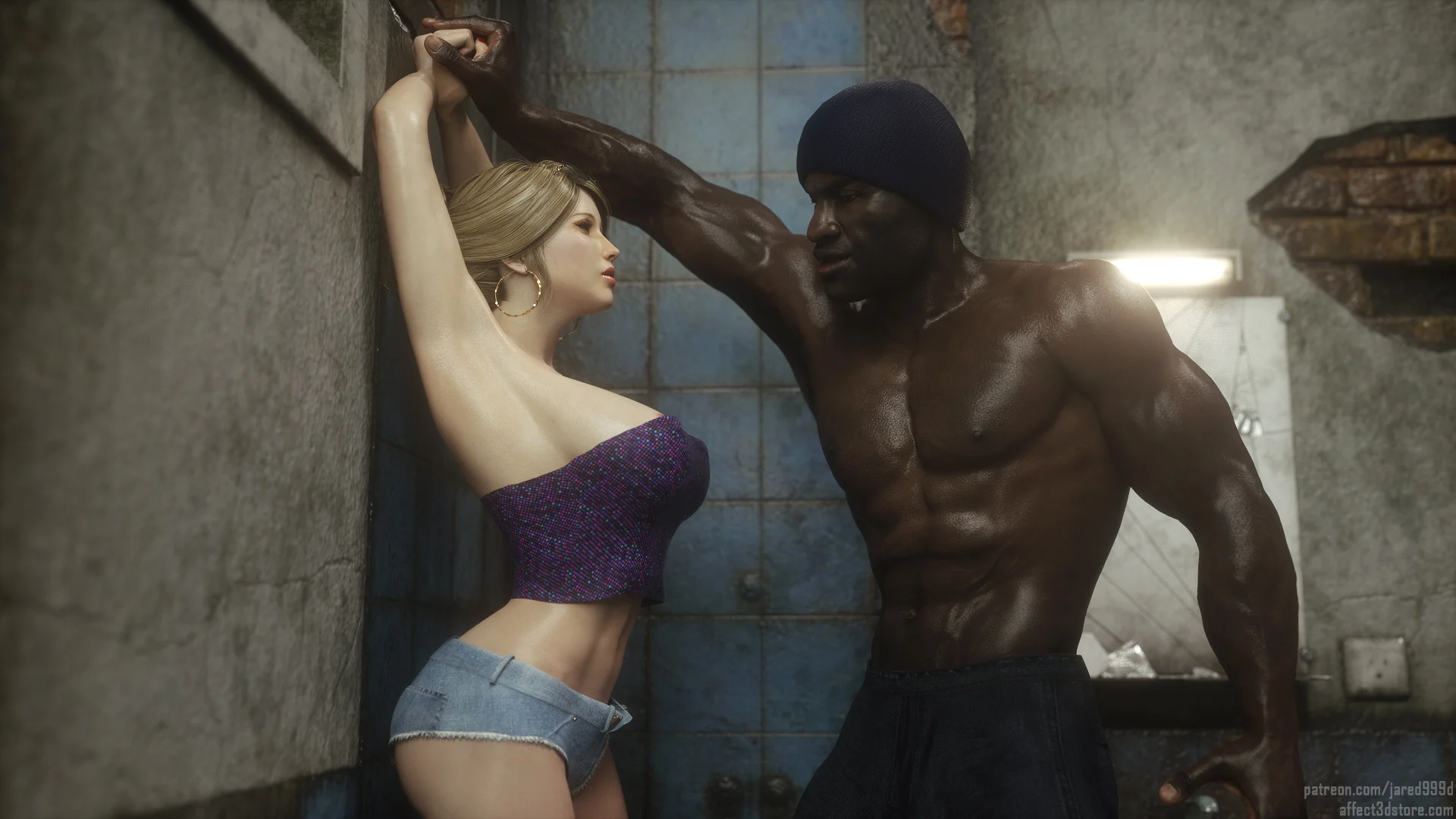 Hentai 3D Inter – Hentai Interracial – Alta Qualidade - Traduzido