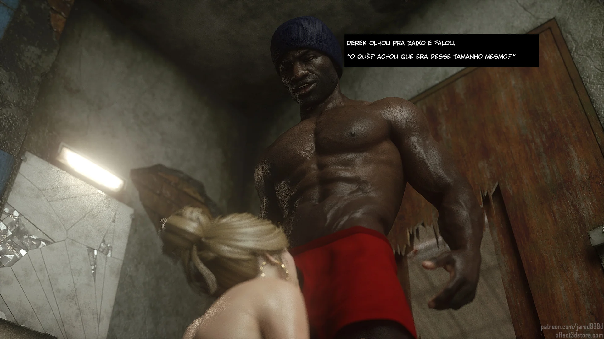 Hentai 3D Inter – Hentai Interracial – Alta Qualidade - Traduzido