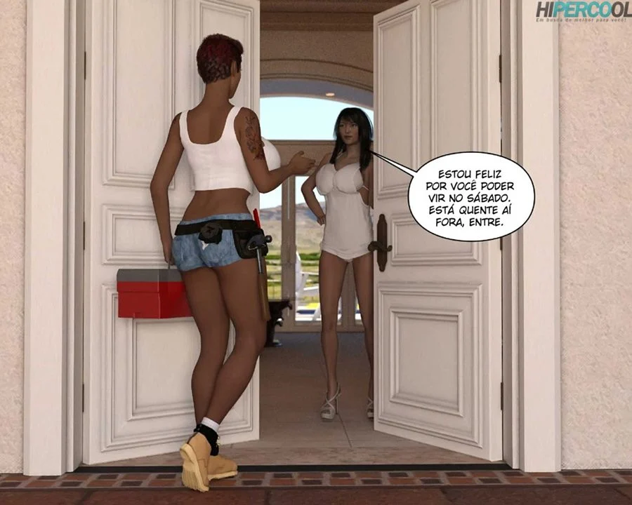 Hentai Amadoras Travesti Comendo Buceta – HQ Travestis – Ler HQ Completo