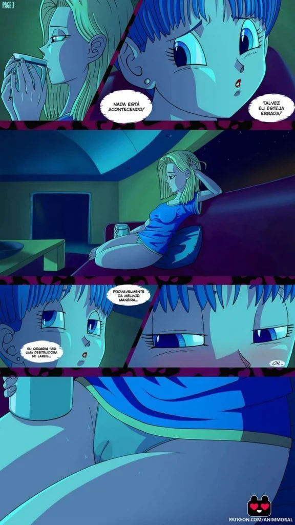Hentai Dragon Ball Android 18 e Bulma Fazendo Sexo – Dragon Ball Pornô – Ler HQ Completo