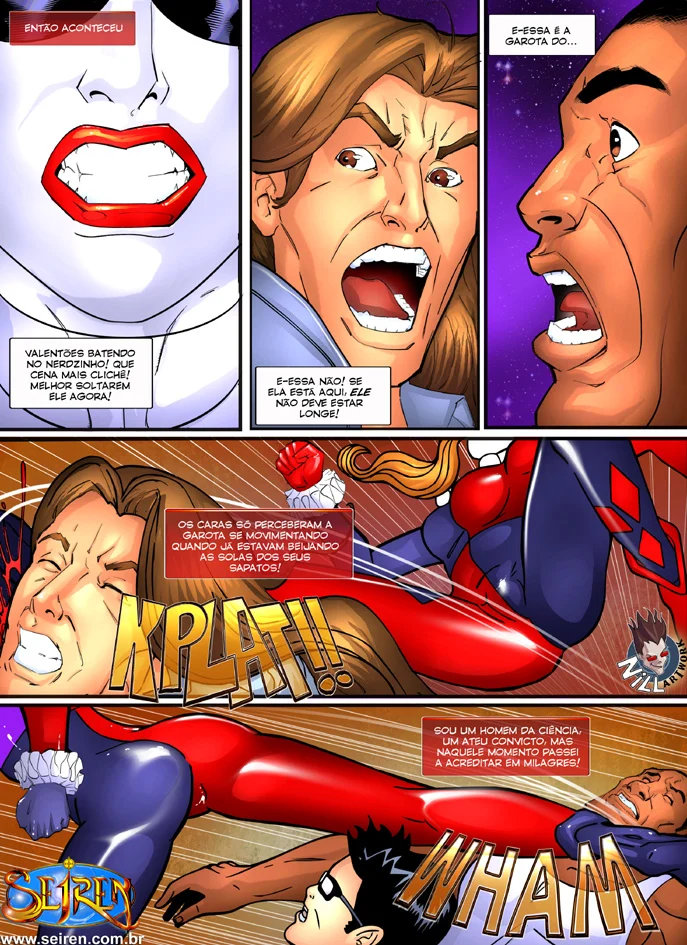 Hentai em quadrinhos: Coringa comendo o cu da Arlequina – Heróis Porno – Tradução Em Português