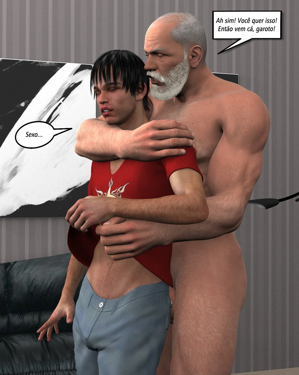 Hentai Gay 3D: Quadrinhos de sexo – Hentai Gay – Site Para Ler Completo
