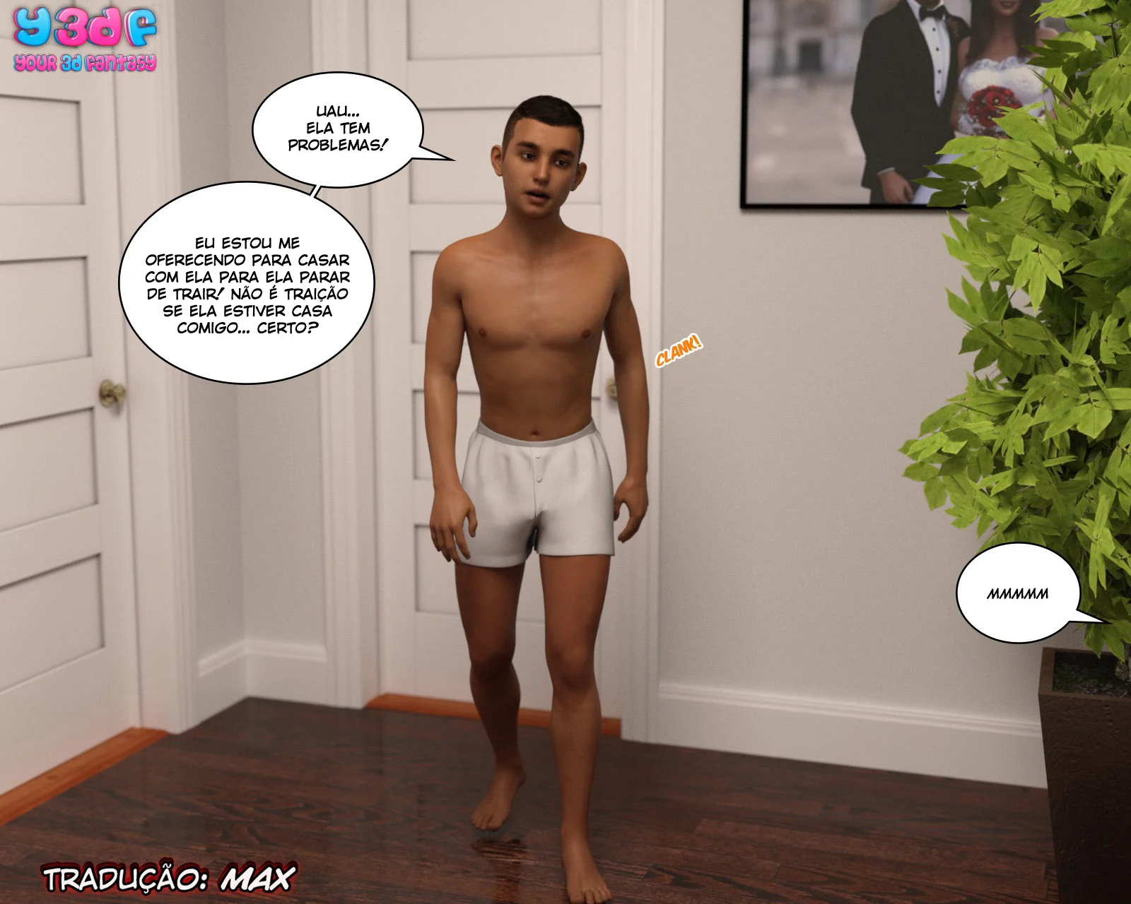 Hentai mãe e filho: The Tan 3 – Hentai 3D – PT Brasil