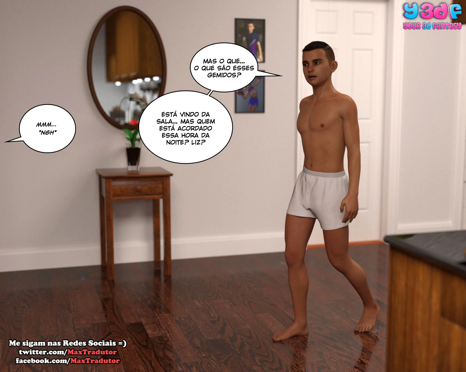 Hentai mãe e filho: The Tan 3 – Hentai 3D – PT Brasil