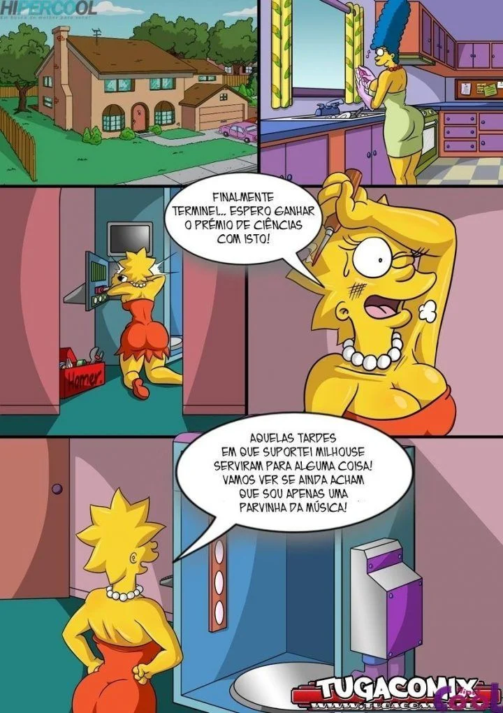 Hentai os Simpsons e Futurama quadrinhos porno – Futurama Hentai – Traduzido