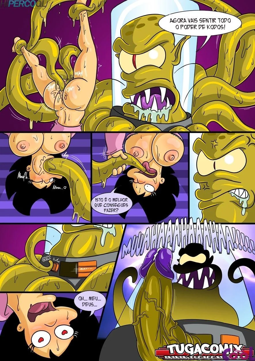 Hentai os Simpsons e Futurama quadrinhos porno – Futurama Hentai – Traduzido