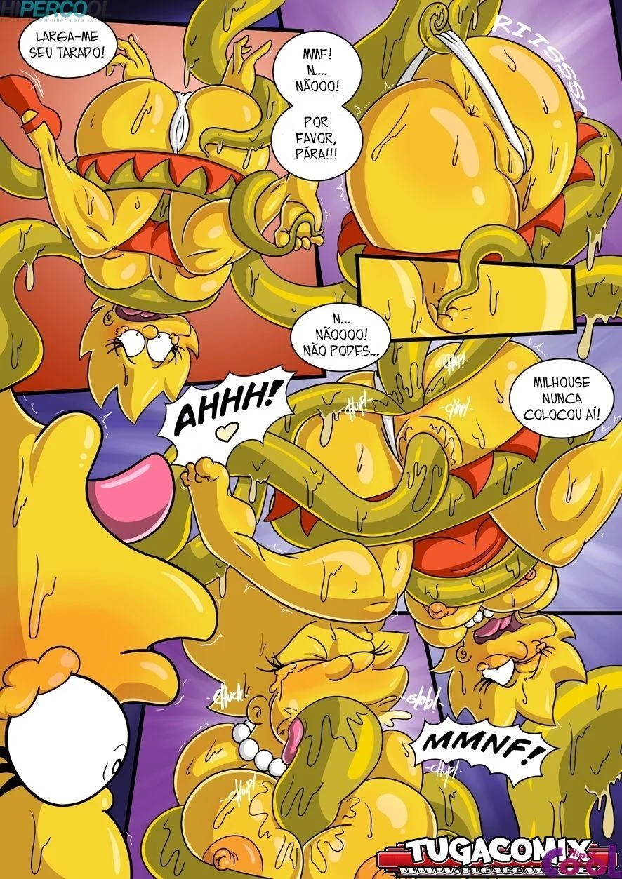 Hentai os Simpsons e Futurama quadrinhos porno – Futurama Hentai – Traduzido