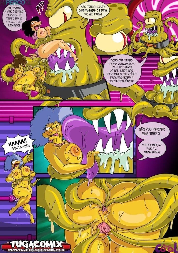 Hentai os Simpsons e Futurama quadrinhos porno – Futurama Hentai – Traduzido
