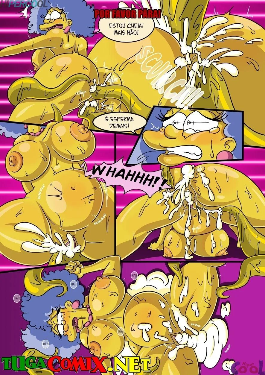 Hentai os Simpsons e Futurama quadrinhos porno – Futurama Hentai – Traduzido