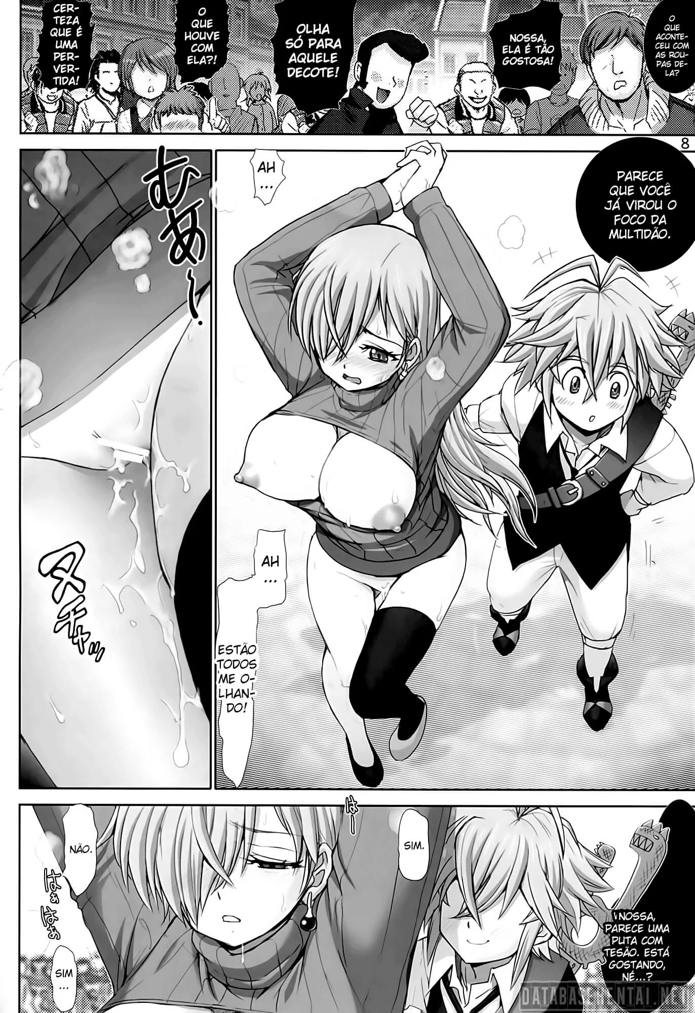 Hentai Porno Nanatsu no Taizai Elizabeth e seus sentimentos pervertidos – Hentai – PT Brasil