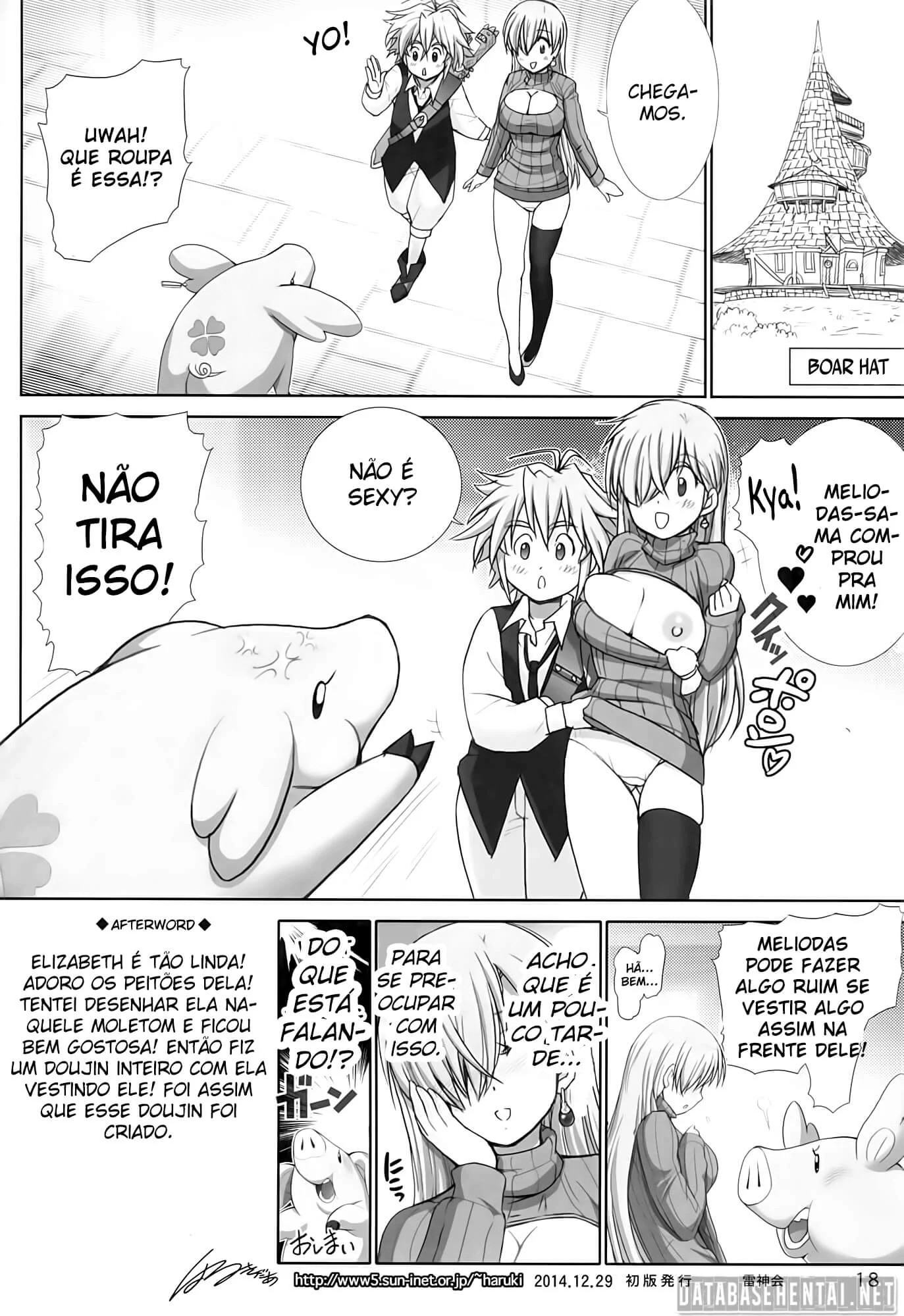 Hentai Porno Nanatsu no Taizai Elizabeth e seus sentimentos pervertidos – Hentai – PT Brasil
