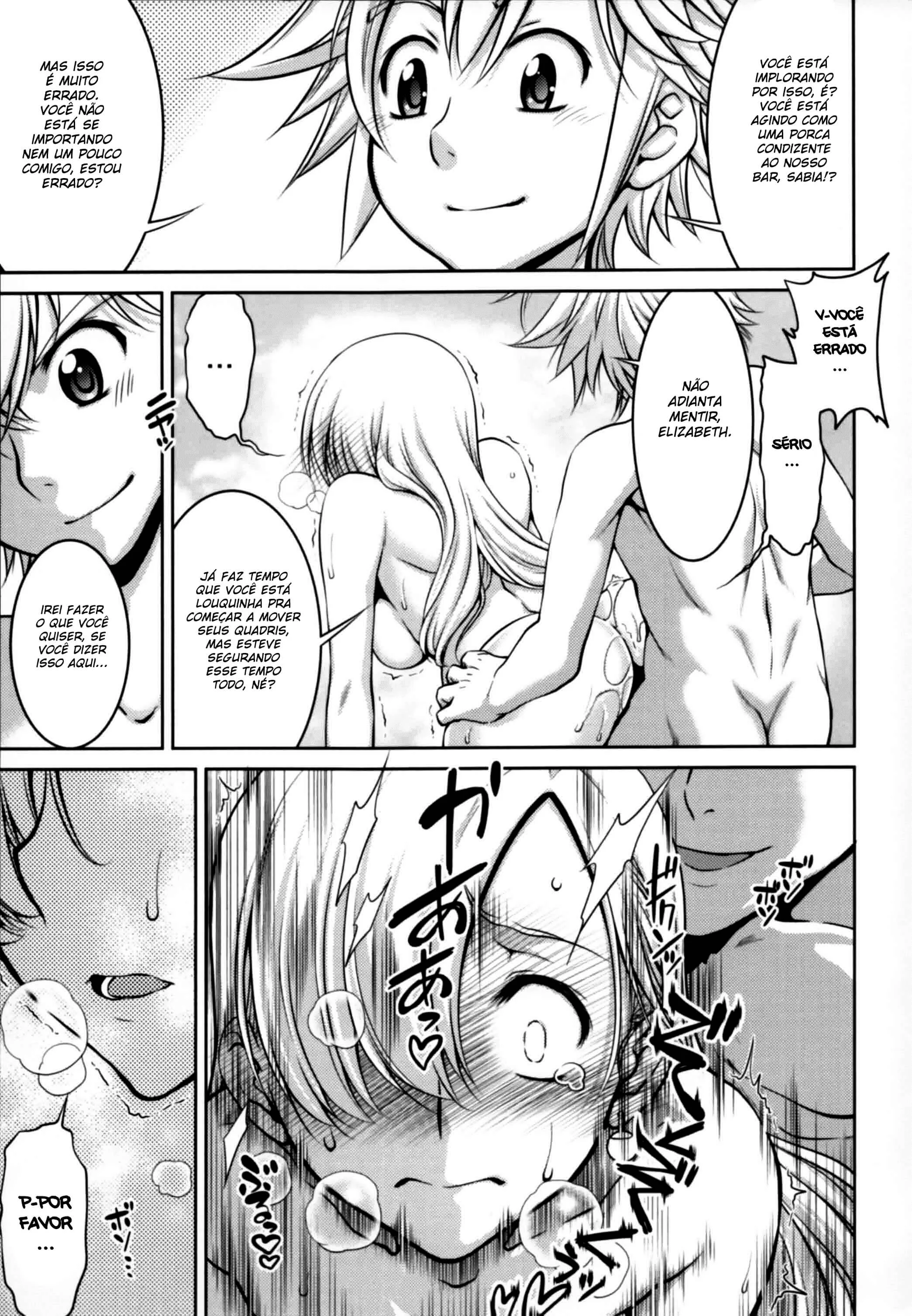 Hentai preto e branco: Os sete pecados capitais – Quadrinhos Pornô – PT-BR