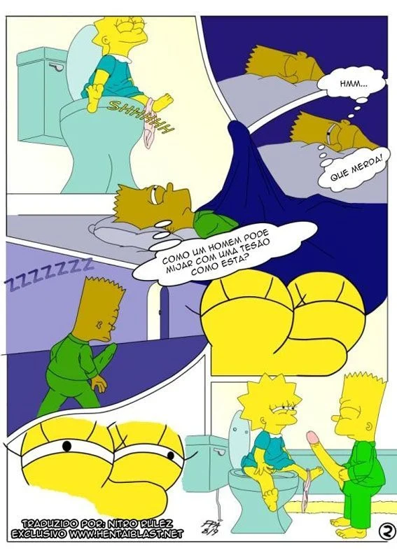Hentai Simpsons incesto Bart comendo irmã Lisa – Simpsons Pornô – PT Brasil