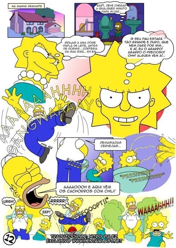 Hentai Simpsons incesto Bart comendo irmã Lisa – Simpsons Pornô – PT Brasil