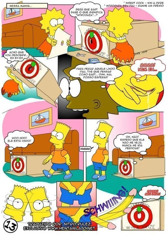 Hentai Simpsons incesto Bart comendo irmã Lisa – Simpsons Pornô – PT Brasil