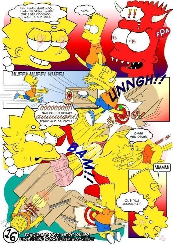 Hentai Simpsons incesto Bart comendo irmã Lisa – Simpsons Pornô – PT Brasil