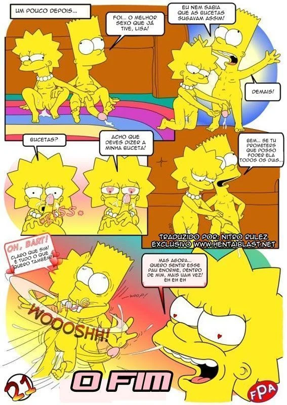 Hentai Simpsons incesto Bart comendo irmã Lisa – Simpsons Pornô – PT Brasil