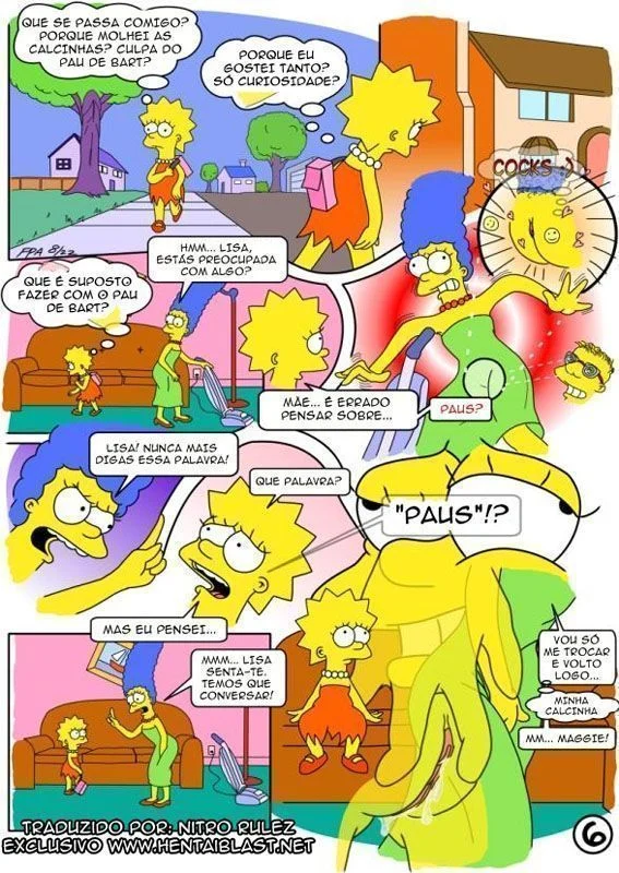 Hentai Simpsons incesto Bart comendo irmã Lisa – Simpsons Pornô – PT Brasil