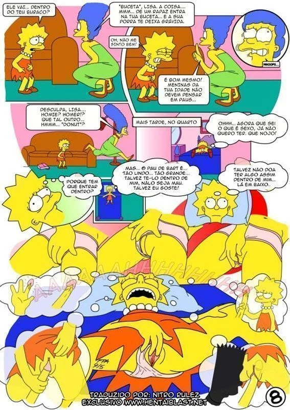 Hentai Simpsons incesto Bart comendo irmã Lisa – Simpsons Pornô – PT Brasil