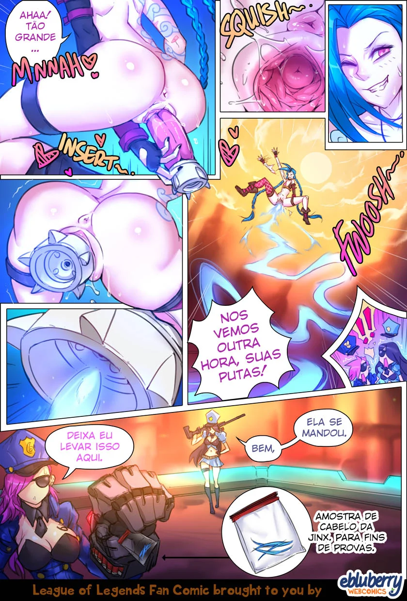Hentaicomics: Jogos de sexo LEAGUE OF LEGENDS – Lesbicas Hentai – Tradução Em Português
