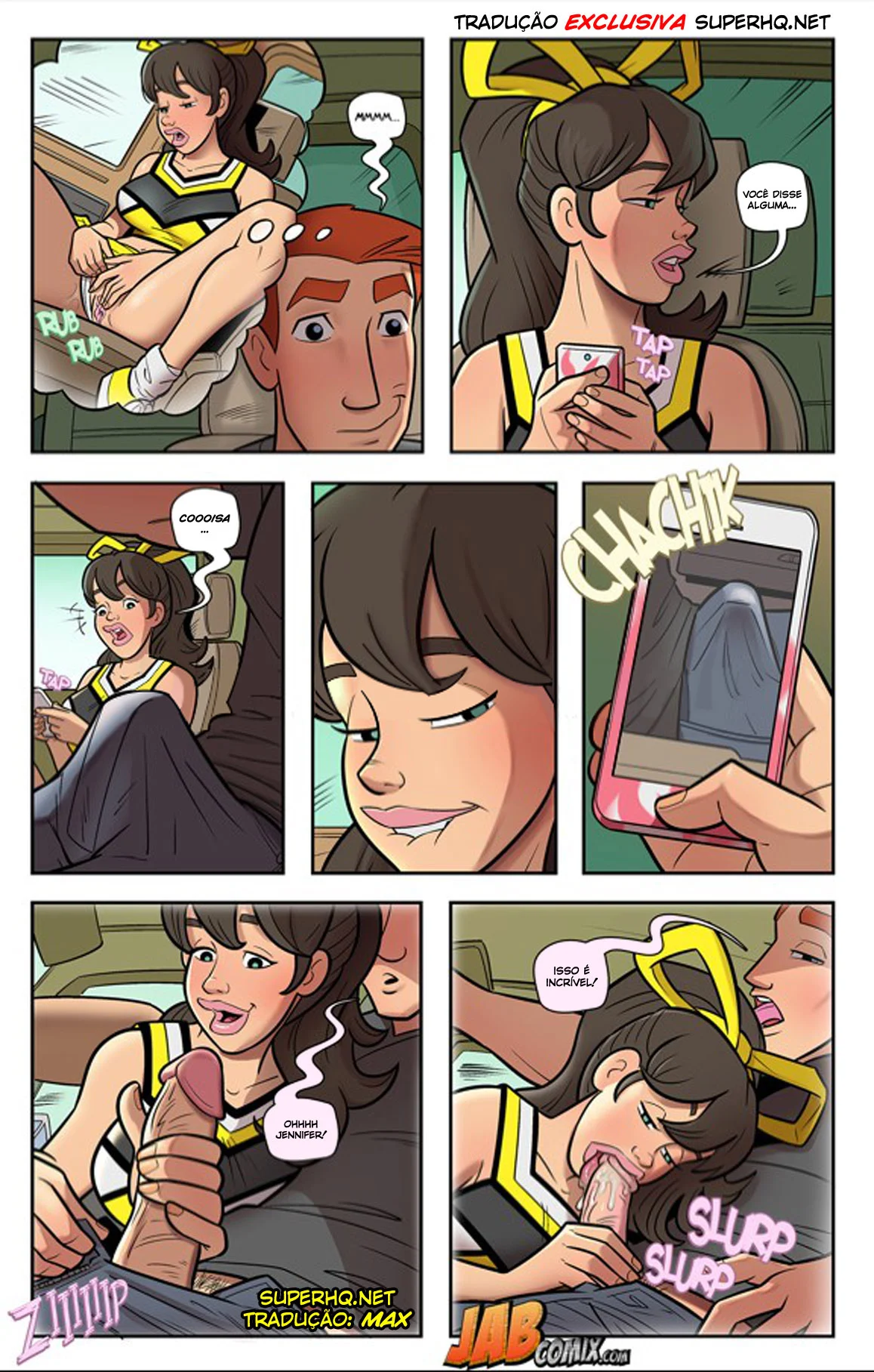 Hentaihousext: Tomando Cuidado 2 – Quadrinhos Pornô – Traduzido