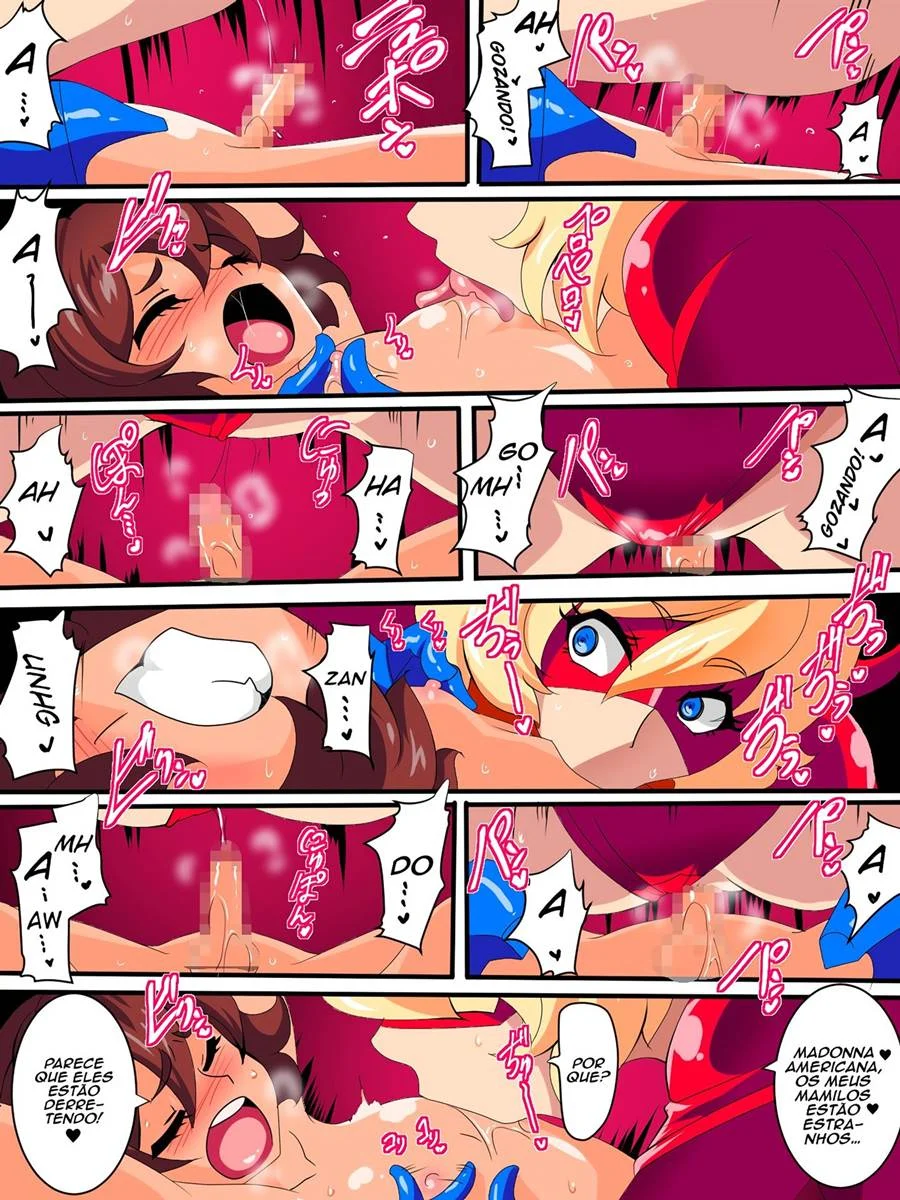 Hero no Yuuutsu Routine Choukyou Hen Kouhen Futari no Onna Kanbu ni Amayakasare Sagesumasareru Shota Hero – Hentai – Traduzido