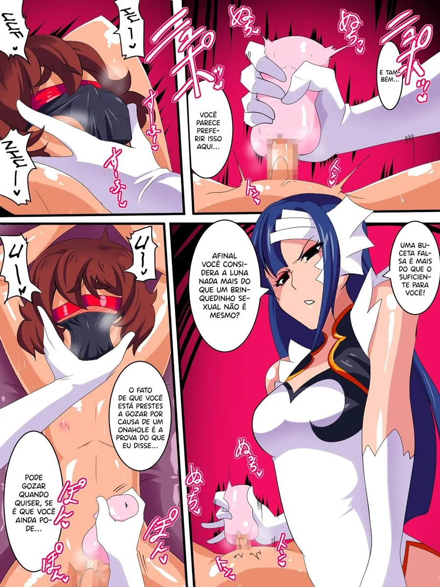 Hero no Yuuutsu Routine Choukyou Hen Kouhen Futari no Onna Kanbu ni Amayakasare Sagesumasareru Shota Hero – Hentai – Traduzido
