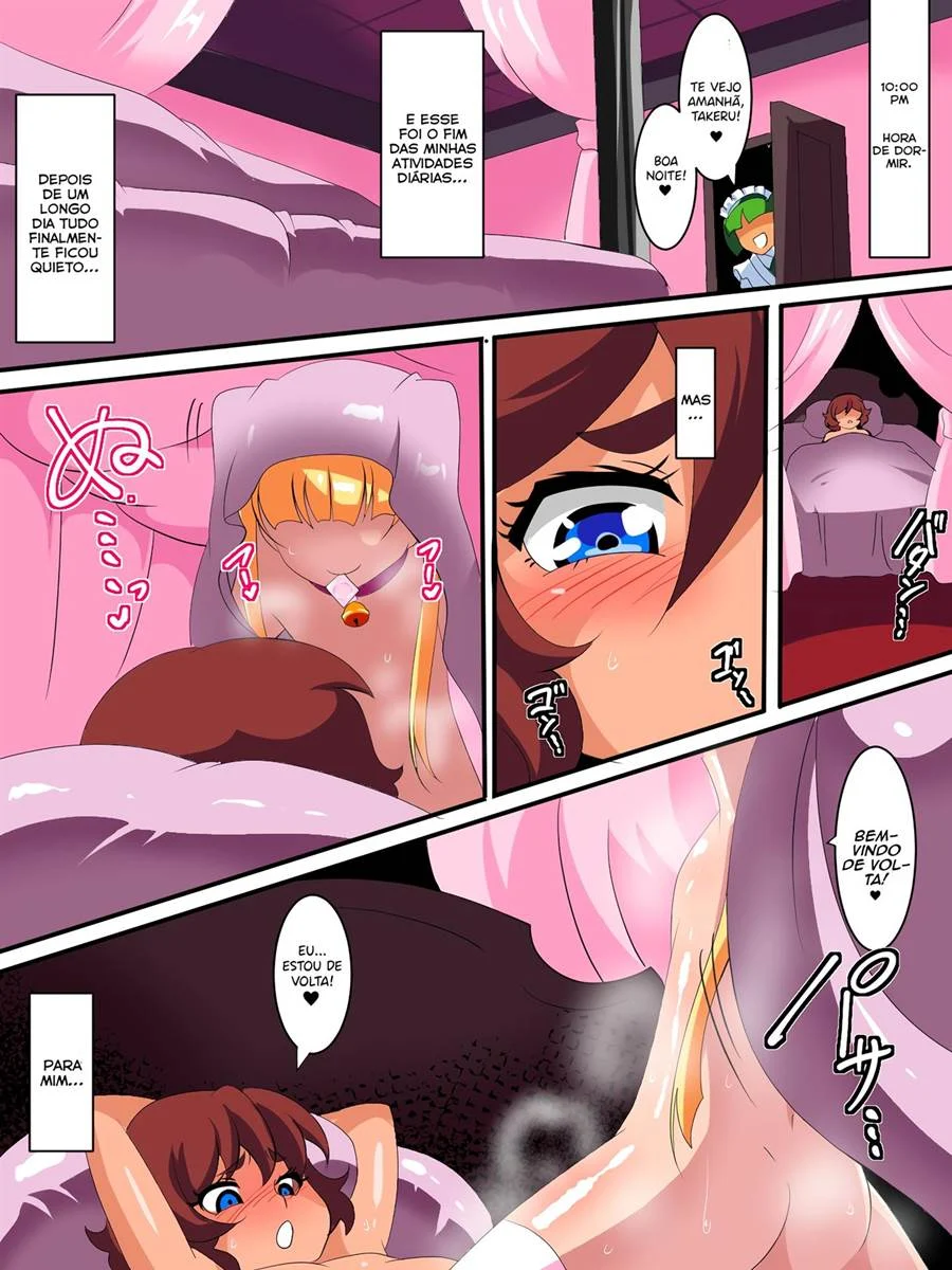 Hero no Yuuutsu Routine Choukyou Hen Kouhen Futari no Onna Kanbu ni Amayakasare Sagesumasareru Shota Hero – Hentai – Traduzido