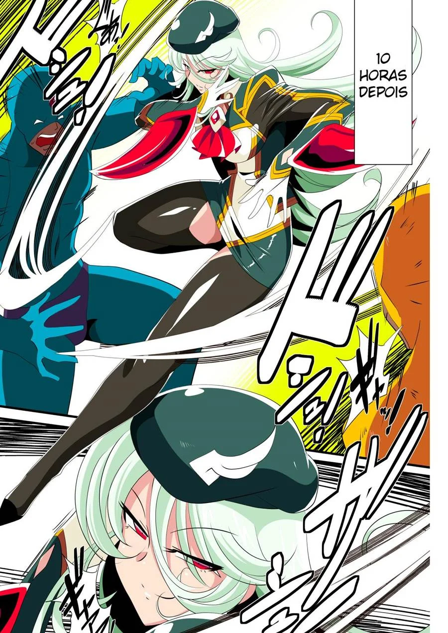 Heroine Harassment Shirogane no Anbarerl Hen Hitojichi o Torarete Nasu Subenaku Dosukebe Hero ni Kegasareru Aku no Onna Kanbu – Hentai – PT-BR