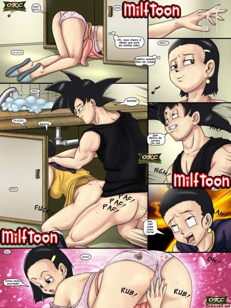 Hetai Incesto Dragon Ball Z Goten Comendo A Mamãe Chichi – Hentai Incesto – Quadrinho Original
