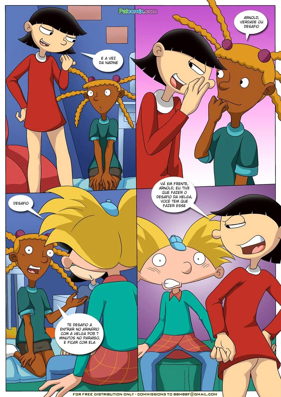 Hey Arnold – Cartoon Pornô – Site Para Ler Completo