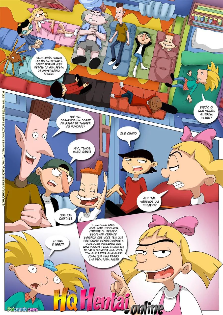 Hey Arnold – Cartoon Pornô – Site Para Ler Completo