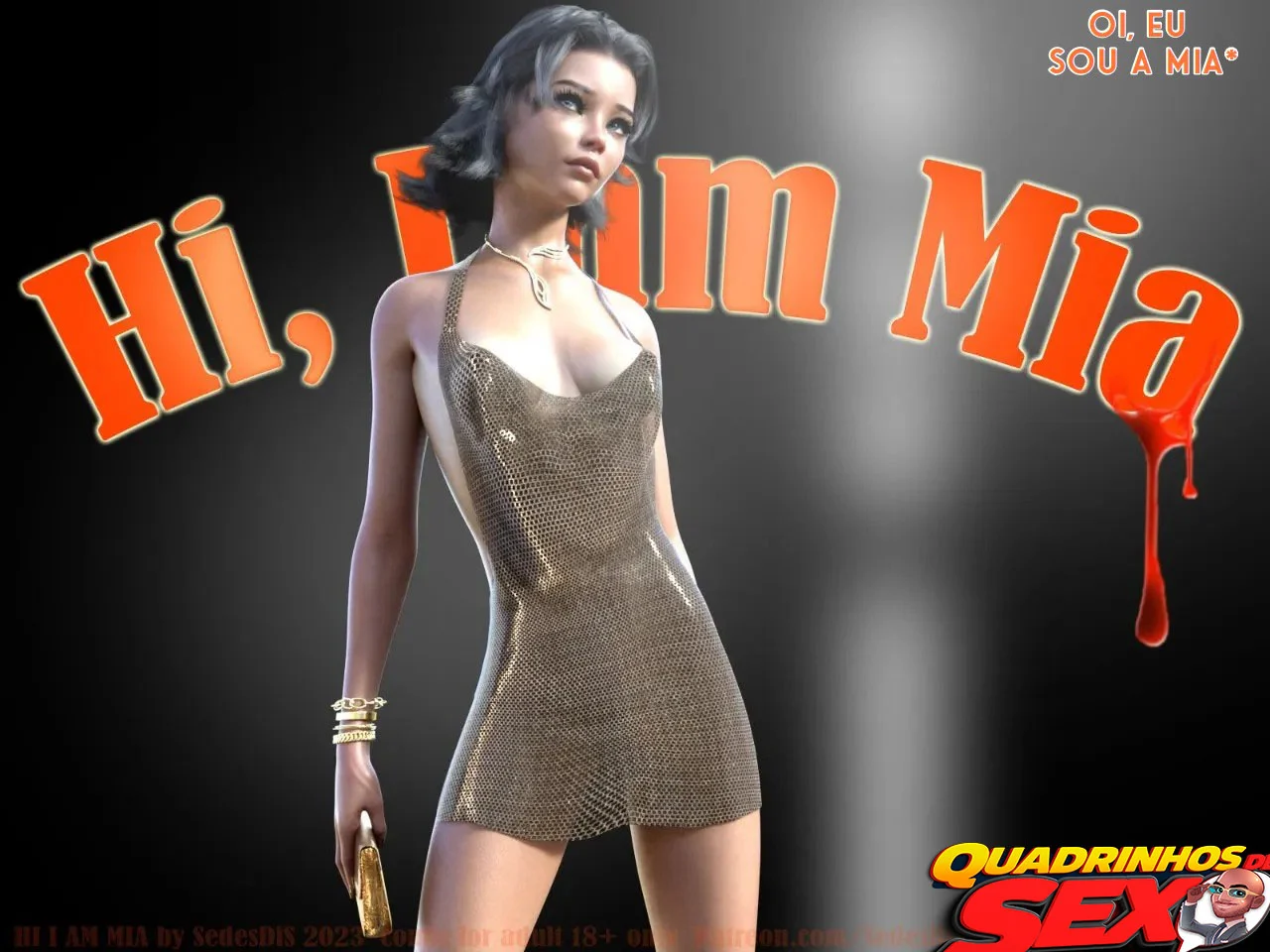 Hi, I Am Mia – Hentai 3D – Quadrinho Original