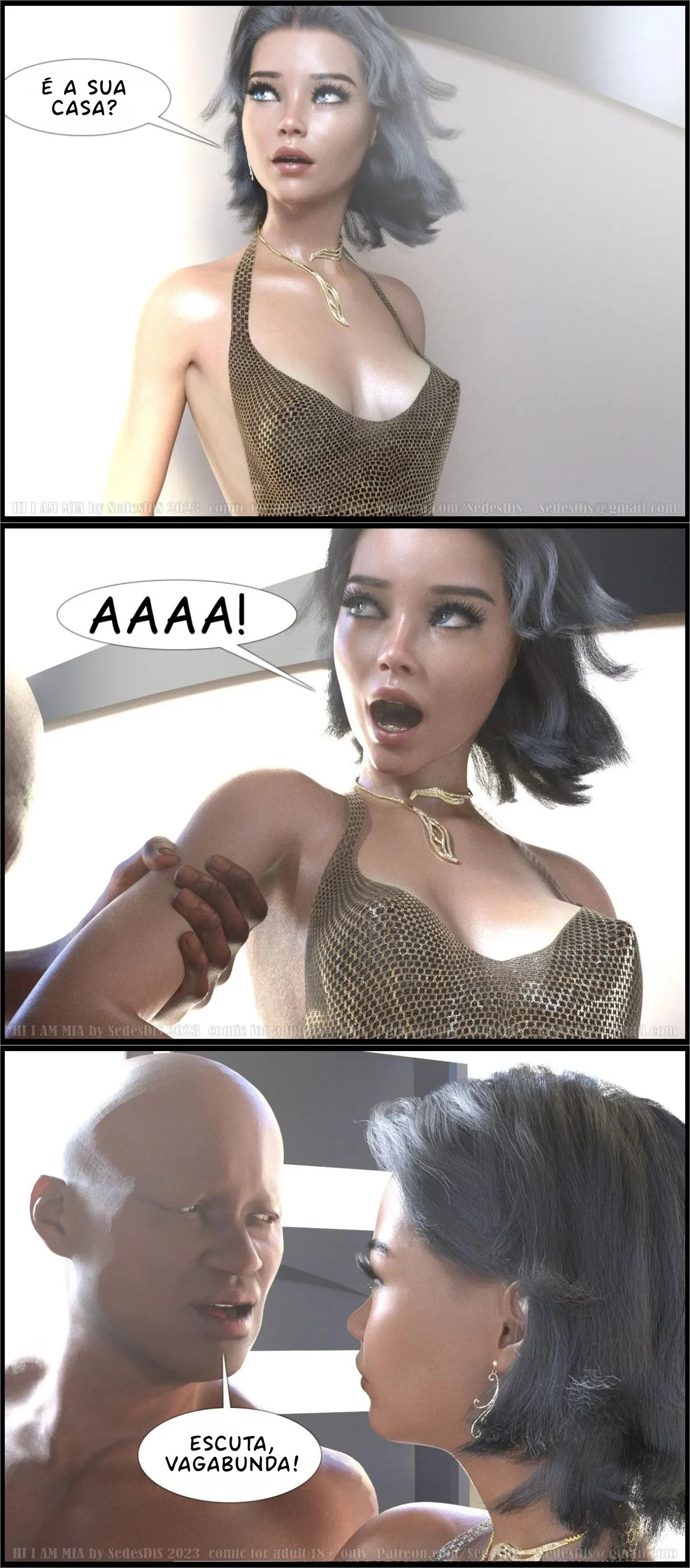 Hi, I Am Mia – Hentai 3D – Quadrinho Original