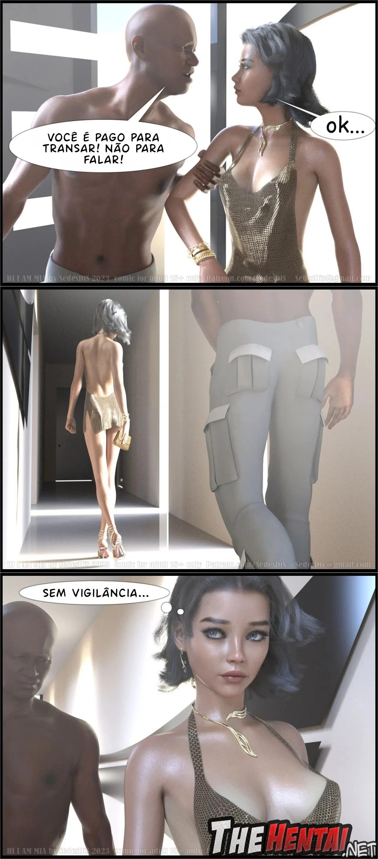 Hi, I Am Mia – Hentai 3D – Quadrinho Original