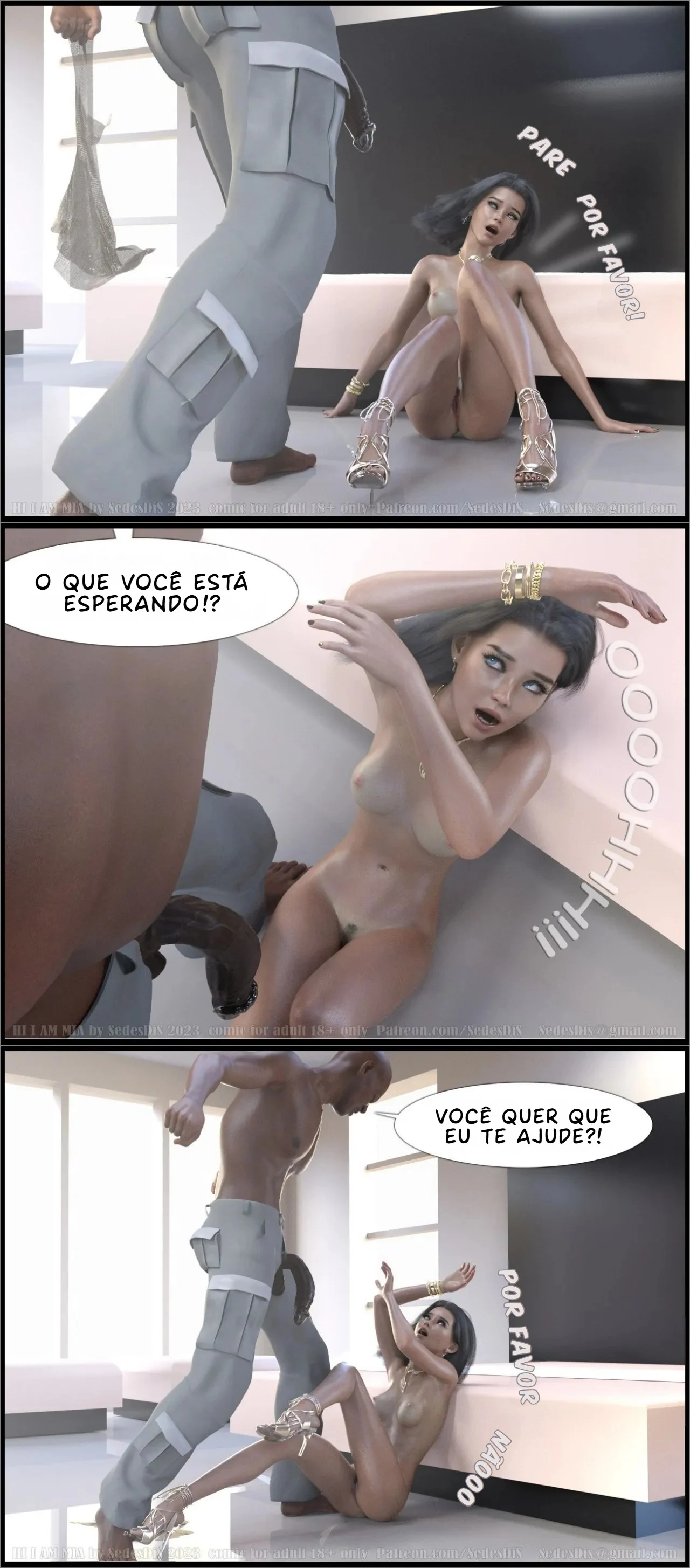 Hi, I Am Mia – Hentai 3D – Quadrinho Original