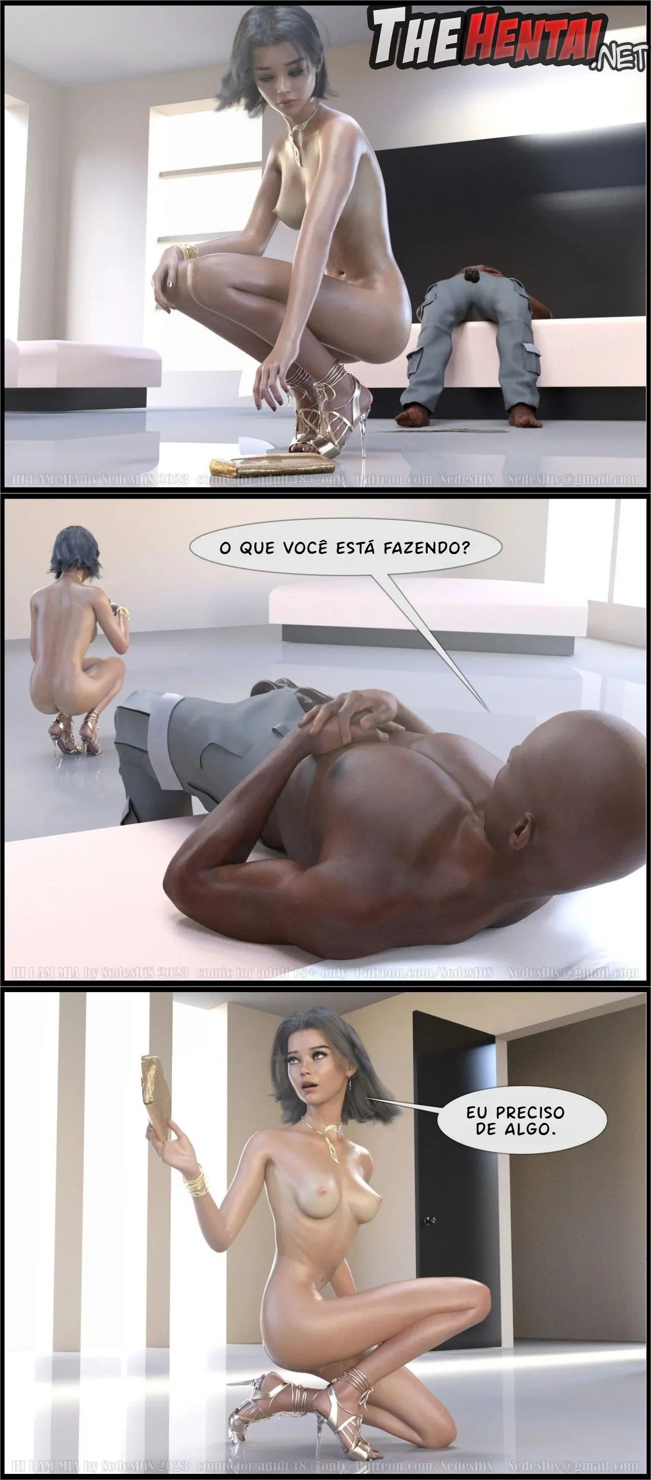 Hi, I Am Mia – Hentai 3D – Quadrinho Original