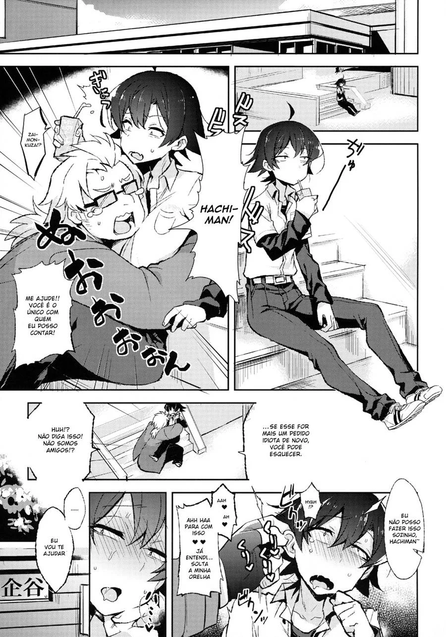 Hikigaya Hachiman no Houshi Katsudou Kiroku – Hentai Gay – Alta Qualidade - Traduzido