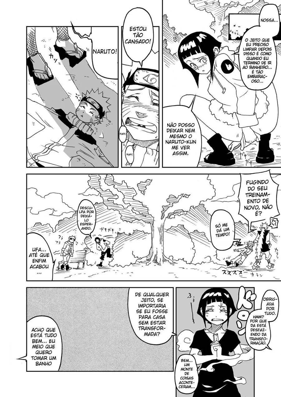 Hinata com tesão na buceta virgem – Manga Hentai – Ler HQ Completo