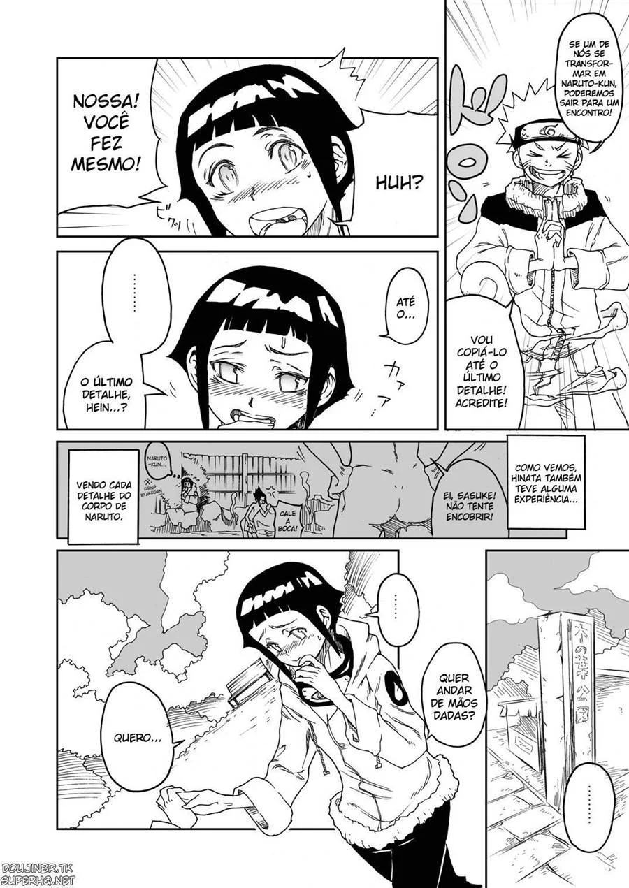 Hinata com tesão na buceta virgem – Manga Hentai – Ler HQ Completo