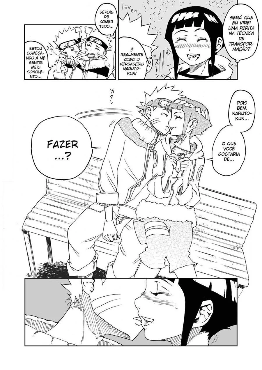 Hinata com tesão na buceta virgem – Manga Hentai – Ler HQ Completo