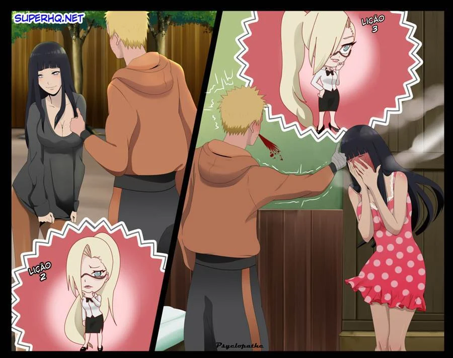 Hinata e Ino fodendo com Naruto Shippuden – Super HQ – Português do Brasil