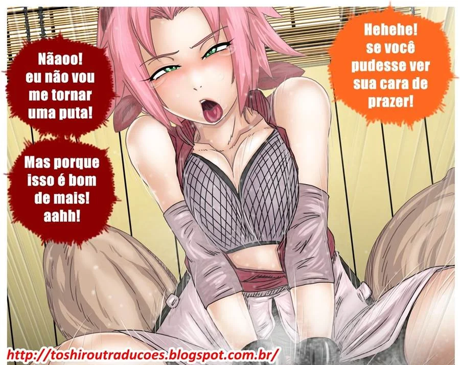 Hinata e Sakura o Jutsu do sexo – Hentai – Alta Qualidade - Traduzido